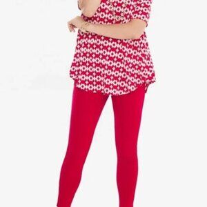 Chicos so slimming ponte knit Harper leggings Pants 0 Small NWT